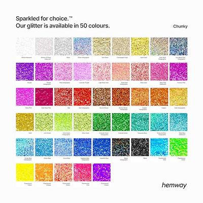 Hemway Glitter Paint Additive Crystals for Acrylic Emulsion Paint, Interior  & Exterior Walls, Wood, Varnish, Matt, Gloss, Furniture 100g / 3.5oz -  Chunky (1/40 0.025 0.6mm) - White Iridescent - Yahoo Shopping