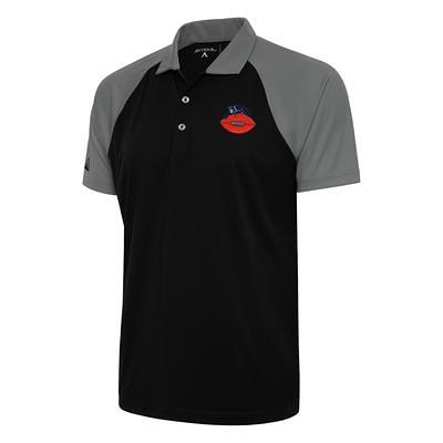 Women's Antigua Black Miami Dolphins Team Logo Tribute Polo - Yahoo Shopping