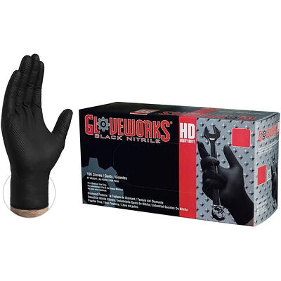 Gorilla Grip X-Large Trax Extreme Grip Work Gloves, Black