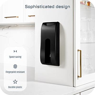 Simplehuman Wall Mount Grocery Bag Dispenser, Countertop & Wall  Organization, Household