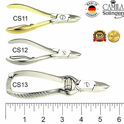 Camila Solingen CS13 Large Heavy Duty Toe Nail Clipper for Thick Toenails, Manicure