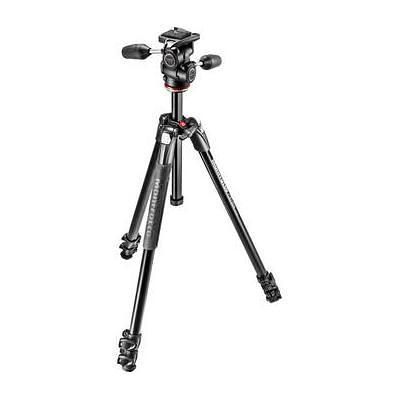 Manfrotto MT190X3 Aluminum Tripod with XPRO Geared 3-Way Pan/Tilt Head Kit  MT190X3 - Yahoo Shopping