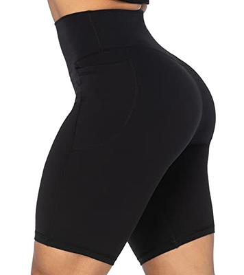 Sunzel 8 / 5 / 3 Biker Shorts for Women with Pockets, High Waisted Yoga  Workout Shorts Black - Yahoo Shopping