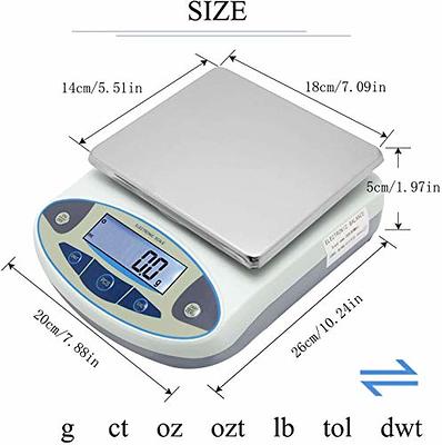 CGOLDENWALL High Precision Lab Digital Scale Analytical Electronic Balance Laboratory Lab Precision Scale Jewelry Scales Kitchen Precision Weighing