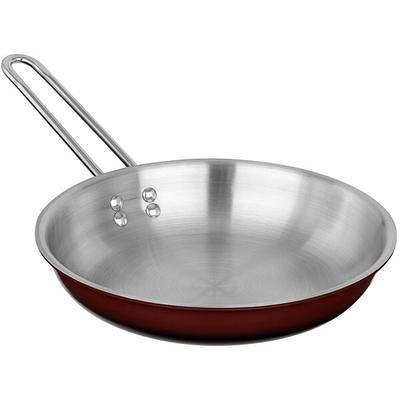 Vigor SS3 Series 3 Qt. Tri-Ply Stainless Steel Saute Pan with Cover