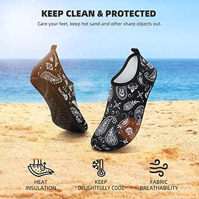 ATHMILE Water Shoes Women Men Barefoot Aqua Socks Quick-Dry for