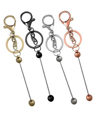 BeeSpring 8 Ball Keychain Creative Key Chain Diameter 1.26 In