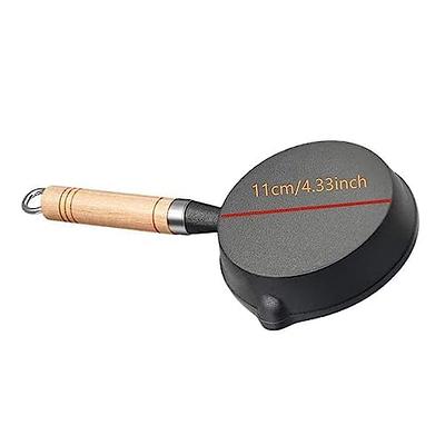 qczoyp Mini Frying Pan,Small Egg Skillet with Handle Heat