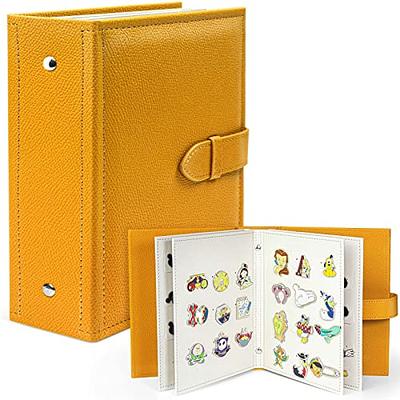 Enamel Pin Display Book, Portable Pin Holder, to Display and Trade Your  Disney Pins, 42 Pin Capacity, Fits Rubber Pin Back, Yellow - Yahoo Shopping