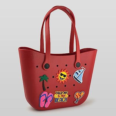 TEYOUYI Decorative Alphabet Lettering Accessories Compatible with Bogg Bags,Charm Inserts for Bogg Bag,Personalize Your Tote Bag with Alphabet