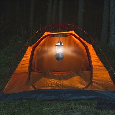 KunHe 6 Pack LED Camping Lanterns Flashlights with 18 AA Batteries