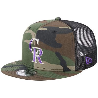 Men's New Era Camo/Olive Arizona Cardinals Trucker 9FIFTY Snapback Hat