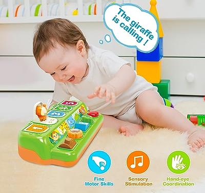 Baby Toys 6 to 12 Months Animal Rotating Light Up Toys for 1 Year Old Boy  Musical Toys for Toddlers 1-3 Tummy Time Toys for 3 6 8 9 10 12 18 Months