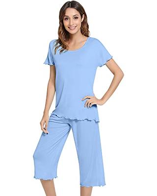 P.J. Salvage Starlet Ski Jammies PJ Set (Blue Mist) Women's Pajama