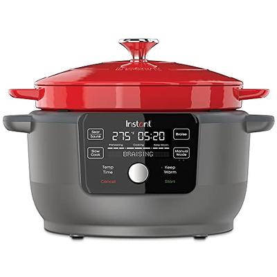 Bergner 4.5 Quart Aluminum Dutch Oven Retro Blue - Office Depot