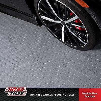  IncStores 1.6mm Thick Standard-Grade Nitro Garage Roll, Truck &  Car Floor Mat, Flexible Vinyl Automotive Floor Mats for Garage, Workshop,  Car Mats or Trailers