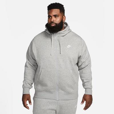 Big & Tall Nike Sportswear Club Fleece Full-Zip Hoodie, Men's, Size: 3XL,  Grey - Yahoo Shopping