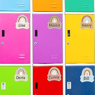 56 Retro Self Adhesive Name Tags Sticker Name Tags for Kids - Name Tag  Stickers for Kids