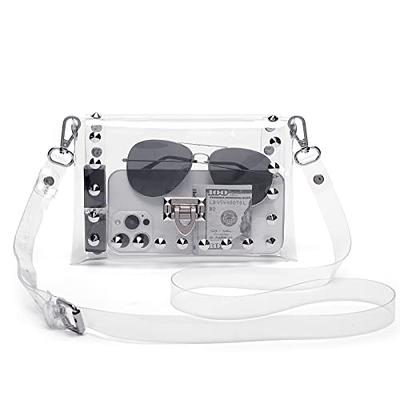 MOETYANG Clear Purse Stadium Approved for Women, Small Clear Crossbody Bag  Fashion, Cute See Through Clutch