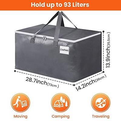 HomeHacks Moving Boxes, Heavy Duty Moving Bags, Large Storage Bags