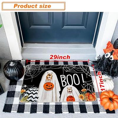 Halloween Doormat, Boo Doormat, Ghost Welcome Mat