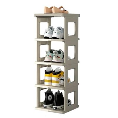 KOCASO Adjustable Shoe Rack Organizer, Shoe Holder W/Hooks, Free Standing Shoe  Shelf, Durable Shoe Shelf Storage Organizer, Shoe Rack for Entryway Hallway  Living Room Closet Bedroom (9_5 Tiers) - Yahoo Shopping