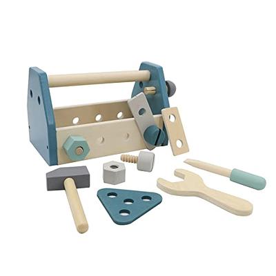 Wooden Tool Toy Toolbox For Toddler Montessori Tool Kit With Tool