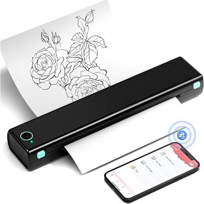 Portable Printers Wireless for Travel, Inkless Thermal Printer