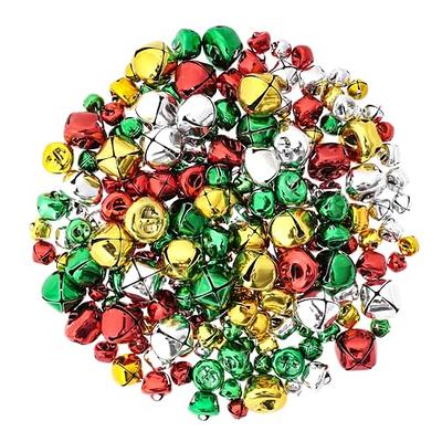 Small Jingle Bells for Crafts, 1/2 Inch Silver Craft Bells Bulk, Christmas  Bells with Loud Sound for Christmas Party Decorations, DIY Crafts