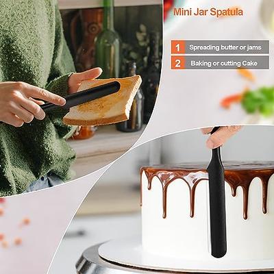 Silicone Spatula Turner, 3-Pack Spatula Set for Nonstick Cookware