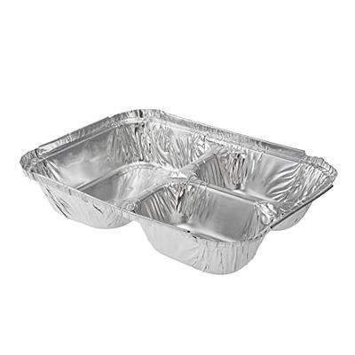 Restaurantware 5 Ounce Disposable Bakery Containers, 100 Rectangle Cake Containers - with Lids, Package Appetizers or Snacks, Clear Plastic Dessert