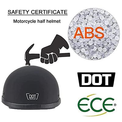 Generic Baseball Cap Style Motorcycle Half Helmet Safety Hat Half