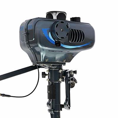 2-Stroke Outboard Boat Motor 3.5HP Outboard Motor Marine Engine Inflatable  Fishing Boat Engine 16'' Shaft CDI Water Cooling System