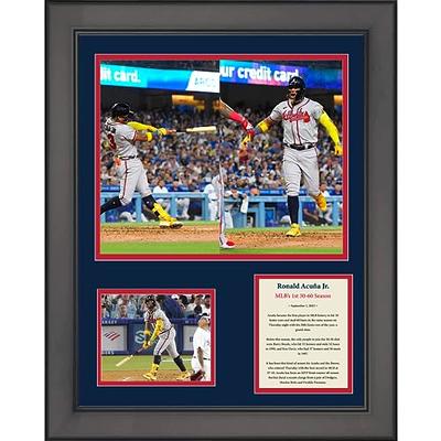 Framed Ronald Acuna Jr. MLB's First 30-60 Season Atlanta Braves Baseball  12x15 Photo Collage - Yahoo Shopping