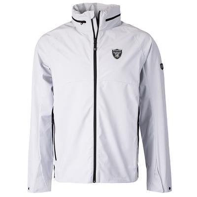 Las Vegas Raiders Antigua Links Full-Zip Golf Jacket - Steel