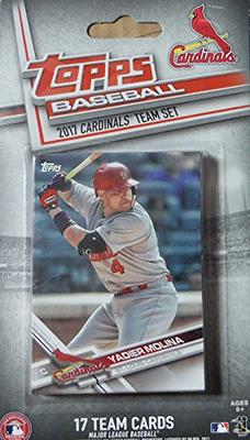 St Louis Cardinals 2023 Topps Factory Sealed 17 Card Team Set with 4 Rookie  Cards Plus