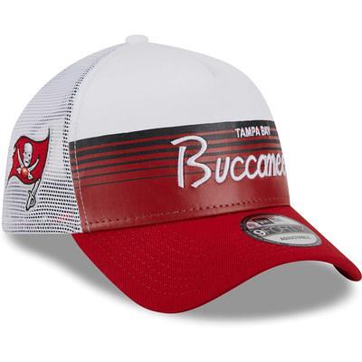 Men's New Era Khaki/White Tampa Bay Buccaneers Happy Camper A