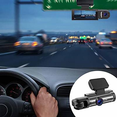 Dual Dash Cam Front and Inside FHD 1080P Dashcams for Cars with Infrared  Night Vision Car Camera Driving Recorder 24H Park Monitor Motion Detection