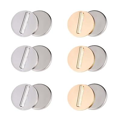 6pcs Mini Pin Brooch Converter, Magnetic Pin Backs Harm Free