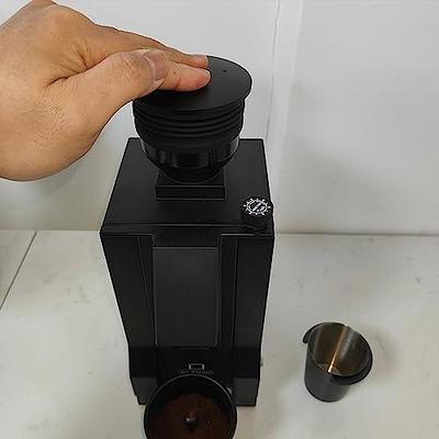 Single Dose Hopper with Silicon Bellow Coffee Grinder Cleaning