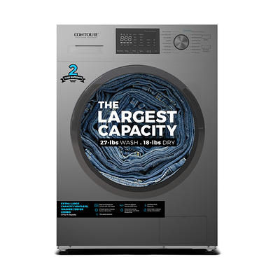 2.7 cu. ft. Portable Washer & Dryer Combo in White/Black - Yahoo