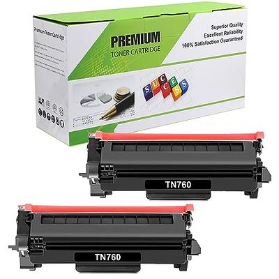 myCartridge Remanufactured Toner Cartridge Replacement for Brother TN760  TN-760 TN730 TN-730 for MFC-L2710DW MFC-L2750DW HL-L2370DW HL-L2395DW