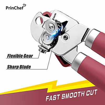 GetUSCart- PrinChef Can Opener Manual, Can Tin Bottle Opener with