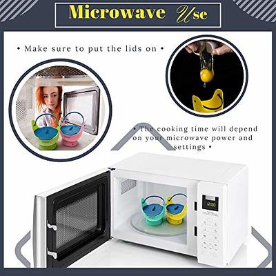 Pamire Silicone Microwave Egg Steaming Pot Steamer Egg Cooker