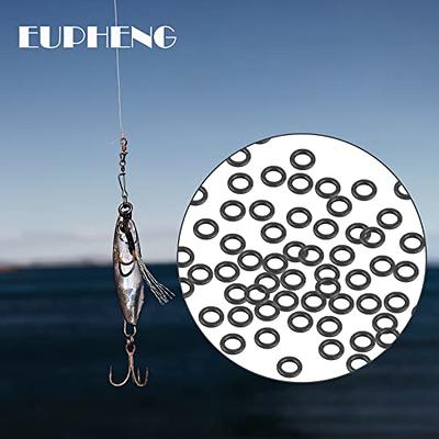 EUPHENG Micro Fly Tippet Rings Fly Trout Freshwater Salmon Crappie