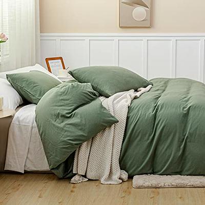 Duvet Cover Sage Solid 100% Egyptian Cotton 800 TC Luxury 3-Piece