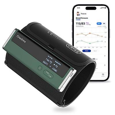 iHealth Track Smart Upper Arm Blood Pressure Monitor with Wide Range Cuff  That fits Standard to Large Adult Arms, Bluetooth Compatible for iOS &  Android Devices - Yahoo Shopping