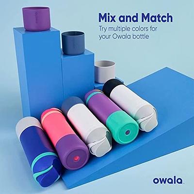 Owala Silicone Water Bottle Boot, Anti-Slip Protective Sleeve for Water  Bottle, Protects FreeSip and Flip Stainless Steel Water Bottles, 32 Oz,  Black