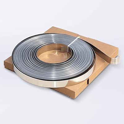 BAND-IT C20599 201 Stainless Steel Bright Annealed Finish Band, 5/8 Width  X 0.030 Thick, 100 Feet Roll : : Industrial & Scientific