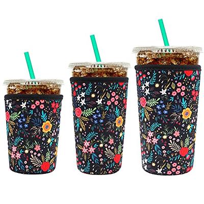 Frog Reusable Iced Coffee Sleeve 30 oz Neoprene Cold Coffee Cup